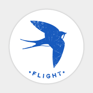 Swallow bird, the flight virtuoso, design for birds lovers Magnet